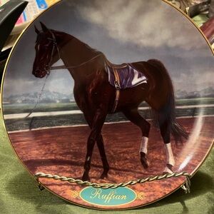 “RUFFIAN” By Susie Morton Danbury Mint Collector Plate
